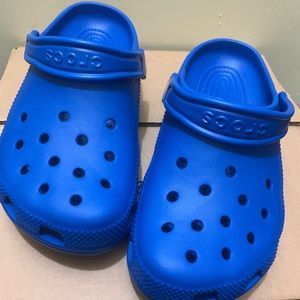 Blue Crocs